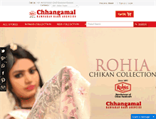 Tablet Screenshot of chhangamal.com